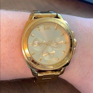 Coach Gold Boyfriend Watch